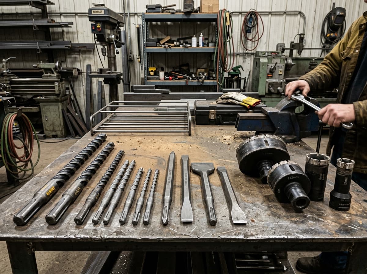 Drill, Hammer & Core Bits
